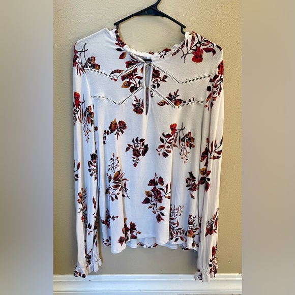 Floral Long Sleeve Top - Picture 1 of 5